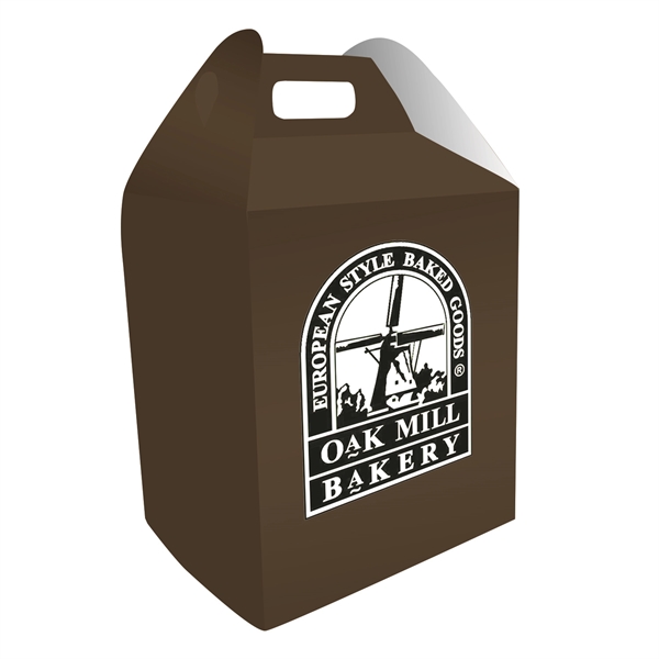 Large Gable Box is made from high density, 20 pt., white... from ASI 67620 Lion Circle Corp / Lion/Circle