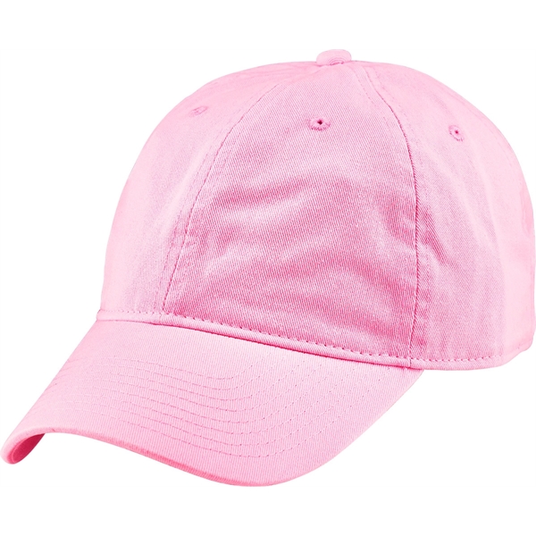 6 Panel unstructured baseball cap with adjustable side closure.... from ASI 43456 CF Headwear