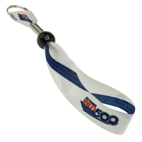 8" x 5/8" polyester bracelet keychain with adjustable bead and split... from ASI 52263 EMT / EMT EMT EASY