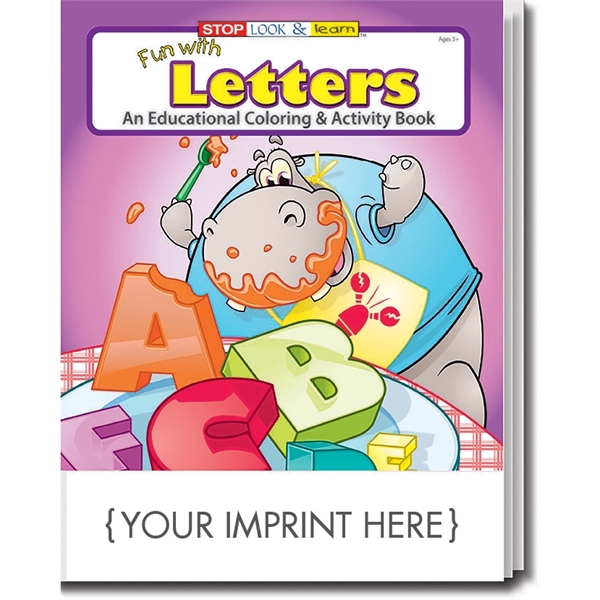 Nurture your child's learning and imagination with the Fun with Letters... from ASI 45815 Coloring Book Solutions / Coloring Book Solutions™