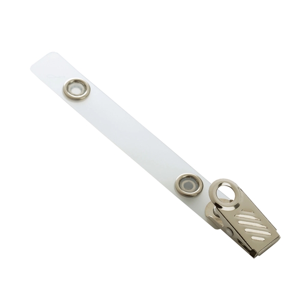 Clear vinyl two hole strap clip.... from ASI 49470 DEVARA