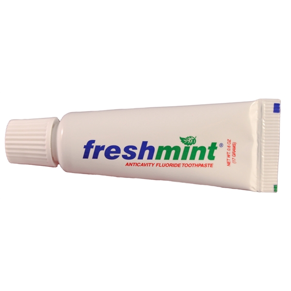 Tube of fresh mint toothpaste.... from ASI 84514 Safety Made