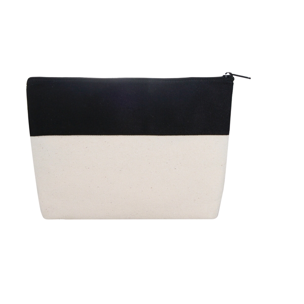 Two Tone Canvas Cosmetic Bag... from ASI 31977 Adline Industries Inc