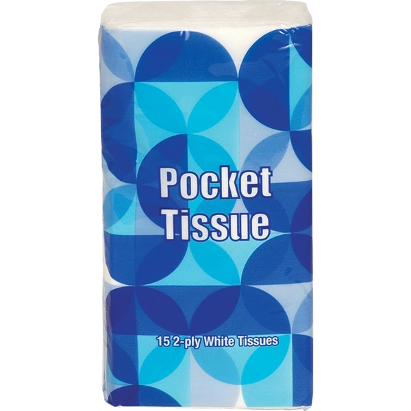 Pack of 15 2-ply white tissues that are comfortable and provide... from ASI 84514 Safety Made