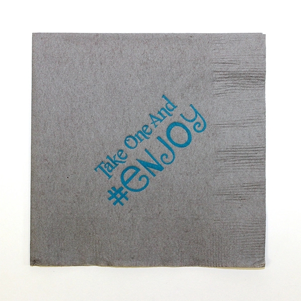 Beverage napkin.... from ASI 35745 American Zebra Line/AZL