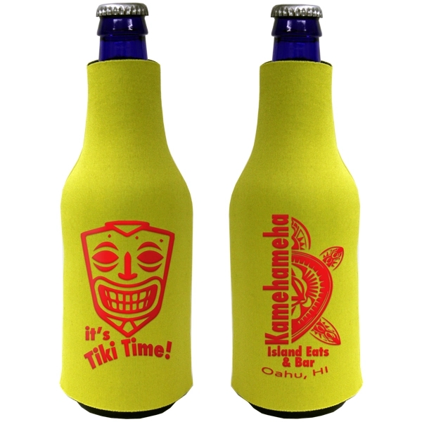 This long neck bottle sleeve. 1/8" High density, cloth laminated open-cell... from ASI 35745 American Zebra Line/AZL
