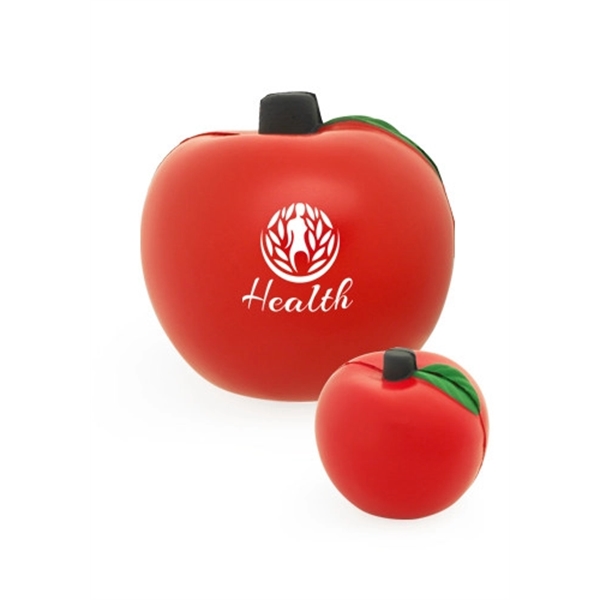 Apple shaped stress ball made of polyurethane.... from ASI 39552 BEL Promo