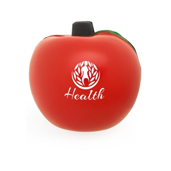 Apple shaped stress ball made of polyurethane.... from ASI 39552 BEL Promo