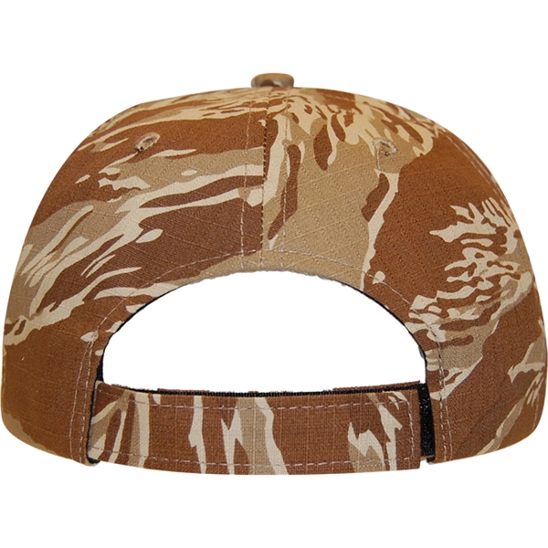 Tiger Tan Camo baseball cap with 6 panels.... from ASI 43456 CF Headwear