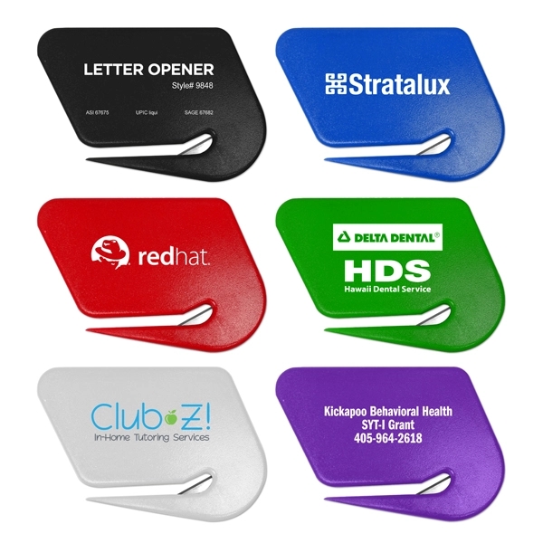 3" x 2" letter opener.... from ASI 67675 Liqui-Mark Corp