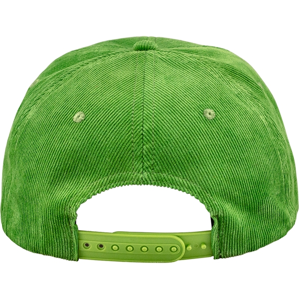 6 Panel, Unstructured Mid Crown Cap with Plastic Snap Closure.... from ASI 43456 CF Headwear