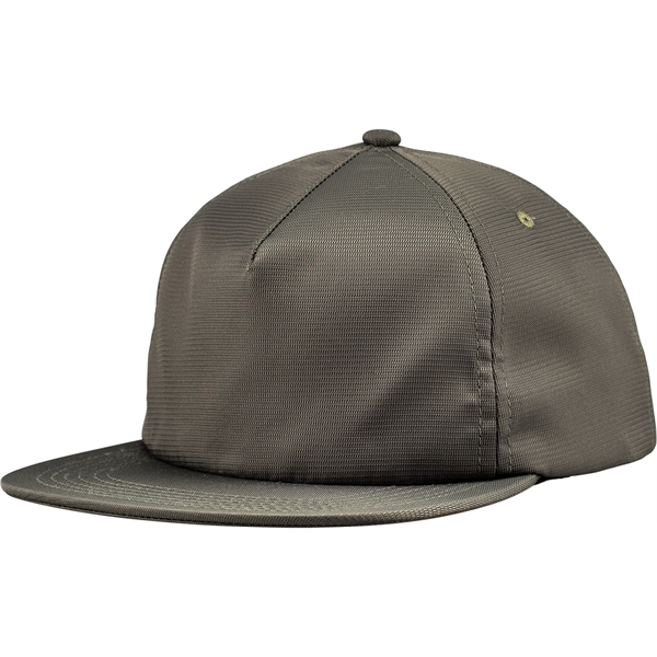 5 Panel Unstructured, Mid Crown, Nylon Micro Ripstop Cap with Plastic... from ASI 43456 CF Headwear