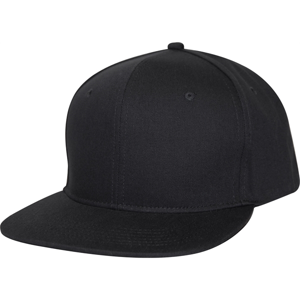 6 Panel Structured, Mid Crown, Cotton Twill Cap with Plastic Snap... from ASI 43456 CF Headwear