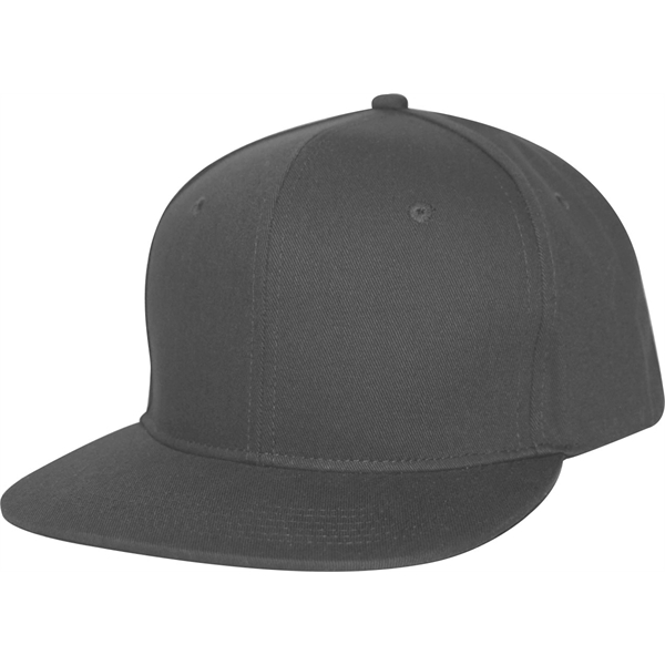 6 Panel Structured, Mid Crown, Cotton Twill Cap with Plastic Snap... from ASI 43456 CF Headwear
