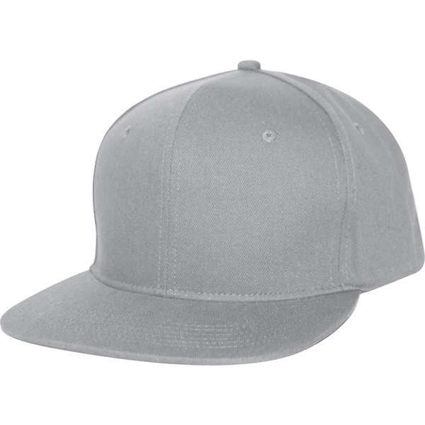 6 Panel Structured, Mid Crown, Cotton Twill Cap with Plastic Snap... from ASI 43456 CF Headwear