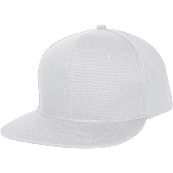 6 Panel Structured, Mid Crown, Cotton Twill Cap with Plastic Snap... from ASI 43456 CF Headwear