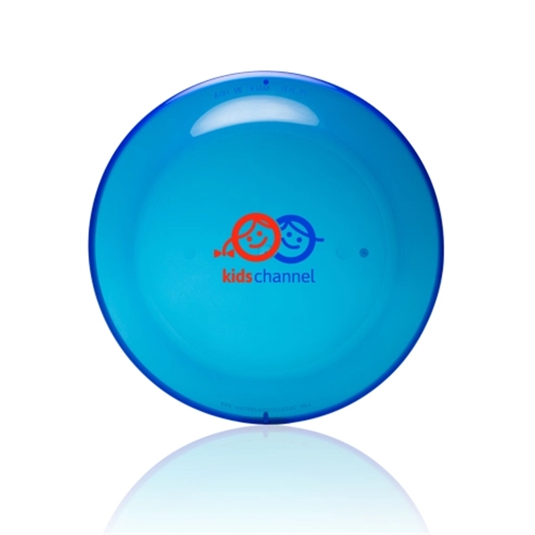 Translucent designed flying disc that measures 9.25" and made of recyclable... from ASI 39552 BEL Promo