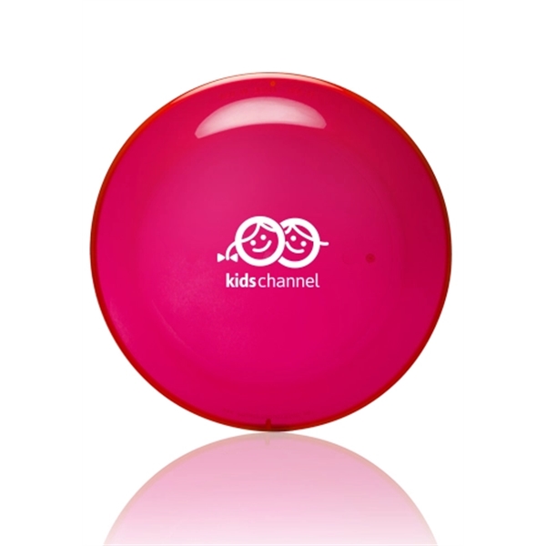 Translucent designed flying disc that measures 9.25" and made of recyclable... from ASI 39552 BEL Promo