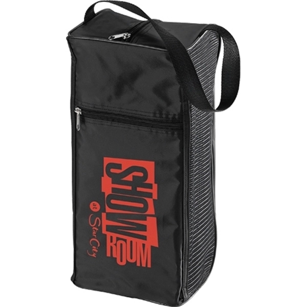 Deluxe shoe bag is featuring waterproof backing and mesh vented sides... from ASI 44900 NC Custom (CI/Lanco) / Lanco