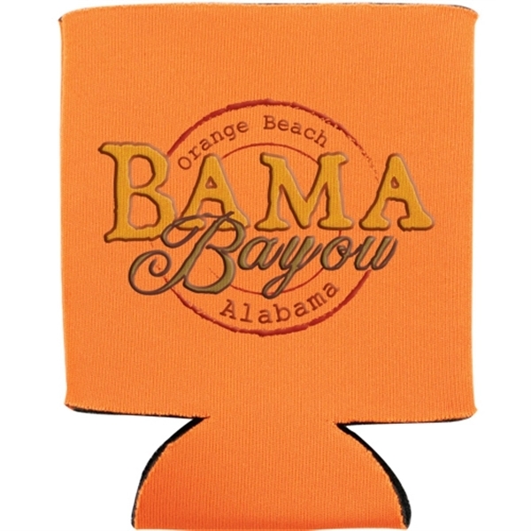 Keep cans cold with this great collapsible can cooler!... from ASI 44900 NC Custom (CI/Lanco) / Lanco