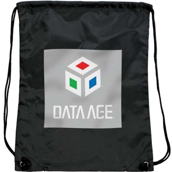 Nylon Drawstring Backpack- Full Color... from ASI 44900 NC Custom (CI/Lanco) / Lanco