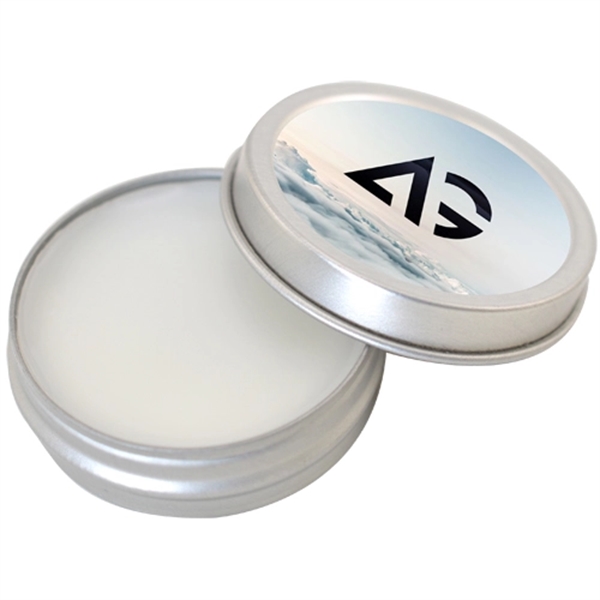 Lip balm in a small metal tin.... from ASI 44900 NC Custom (CI/Lanco) / Lanco