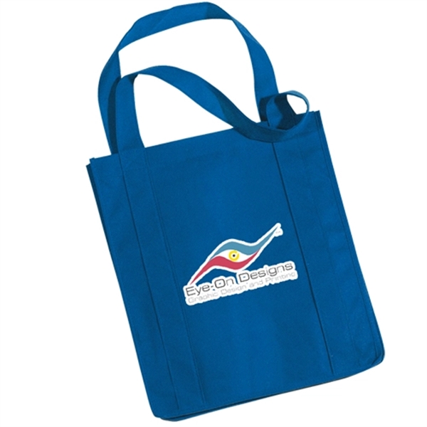 Grocery Non Woven Tote Bag- Full Color with 20" Straps 80... from ASI 44900 NC Custom (CI/Lanco) / Lanco