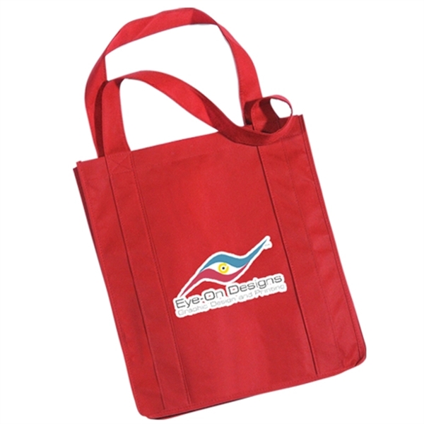 Grocery Non Woven Tote Bag- Full Color with 20" Straps 80... from ASI 44900 NC Custom (CI/Lanco) / Lanco