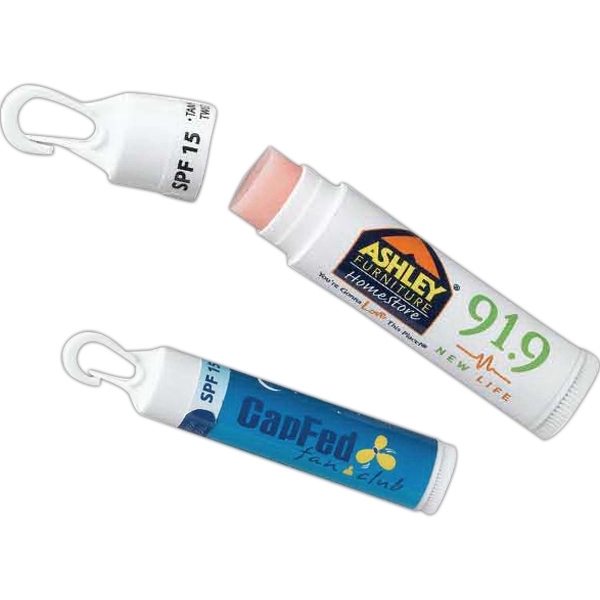 Lip balm with clip top SPF 15 - USA Made... from ASI 44900 NC Custom (CI/Lanco) / Lanco