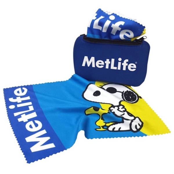 Cleaning cloth made of microfiber material for cleaning electronics and glasses... from ASI 44900 NC Custom (CI/Lanco) / Lanco