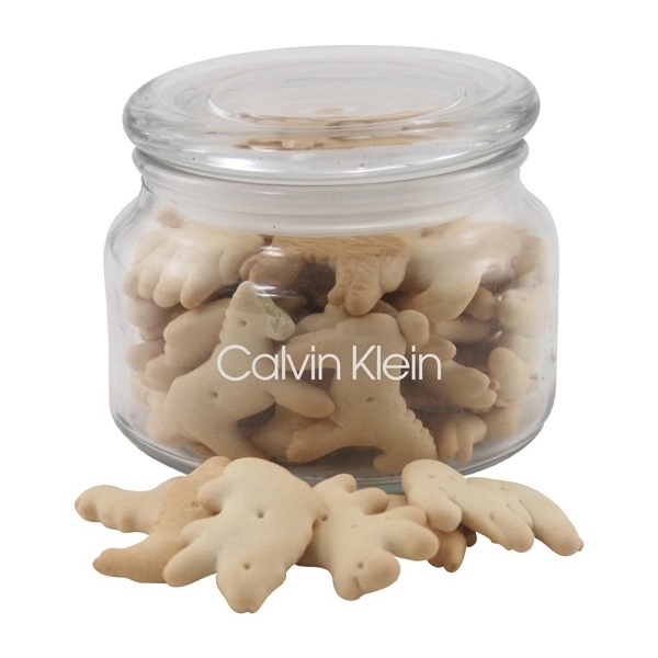 Animal Crackers in a Glass apothecary Jar with Lid... from ASI 44900 NC Custom (CI/Lanco) / Lanco