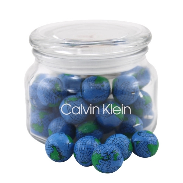 Chocolate Globes in a Glass apothecary Jar with Lid... from ASI 44900 NC Custom (CI/Lanco) / Lanco