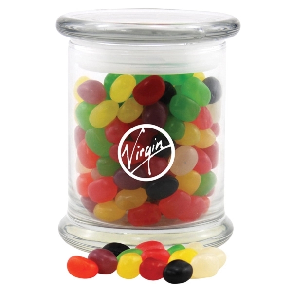 Jelly Beans Candy in a Large Round Glass Status Jar with... from ASI 44900 NC Custom (CI/Lanco) / Lanco