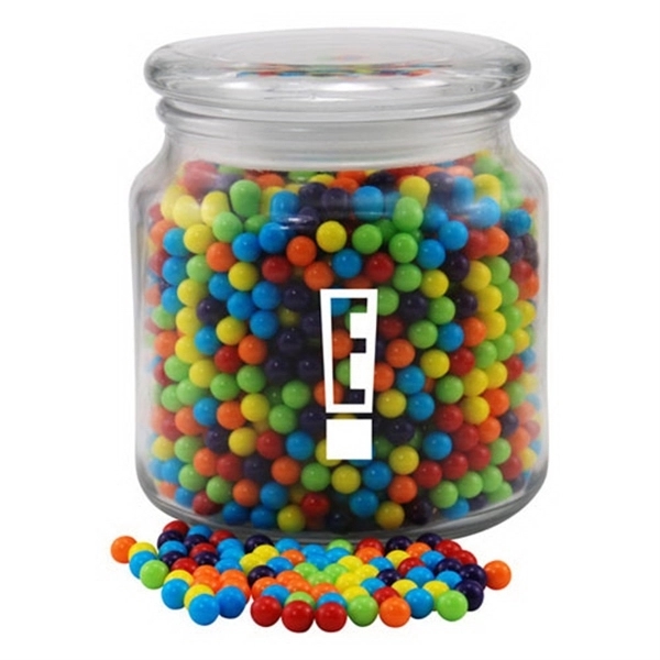Mini Jawbreakers in a Glass apothecary Jar with Lid... from ASI 44900 NC Custom (CI/Lanco) / Lanco