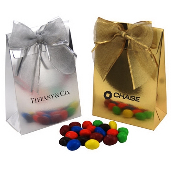 Peanut chocolates in a Stand Up Gift Box with Bow... from ASI 44900 NC Custom (CI/Lanco) / Lanco
