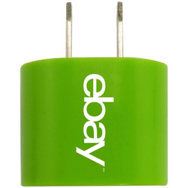 Oval shaped A/C wall charger plug for charging your devices.... from ASI 44900 NC Custom (CI/Lanco)