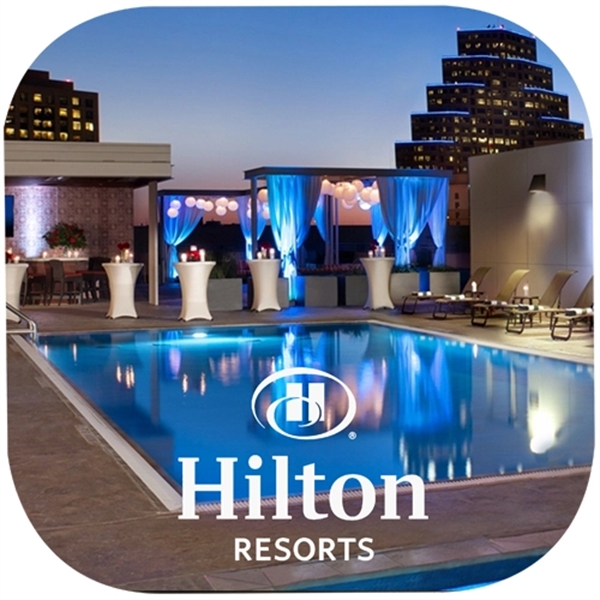 Full Color Square Drink Coaster with Hardboard Back, 3 3/4" w... from ASI 44900 NC Custom (CI/Lanco) / Lanco