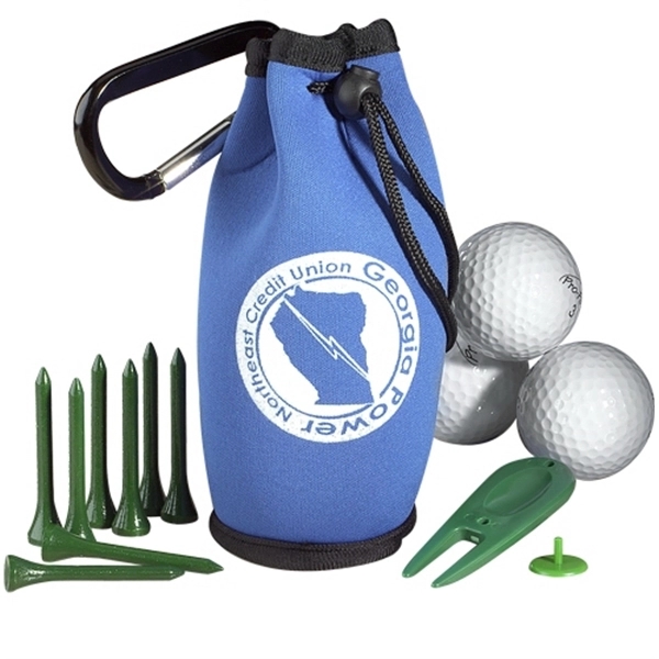 Golf Kit In Carabiner Bag.... from ASI 44900 NC Custom (CI/Lanco)