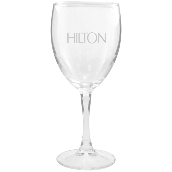 Glass wine goblet with customization.... from ASI 44900 NC Custom (CI/Lanco) / Lanco