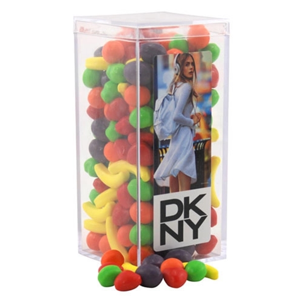 Candy Fruitz in a Clear Acrylic Square Tall Box... from ASI 44900 NC Custom (CI/Lanco) / Lanco