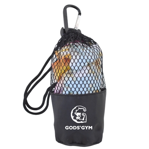 31"L x 11"W cooling towel in a mesh drawstring pouch with... from ASI 44900 NC Custom (CI/Lanco) / Lanco