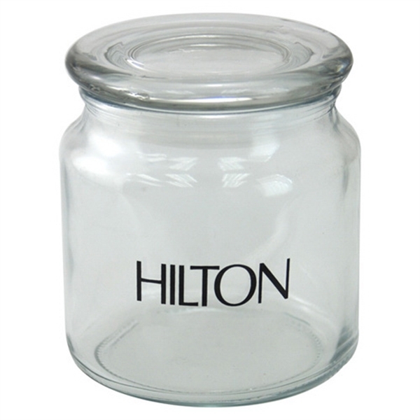 Empty 16 oz Glass Jar with Lid... from ASI 44900 NC Custom (CI/Lanco) / Lanco