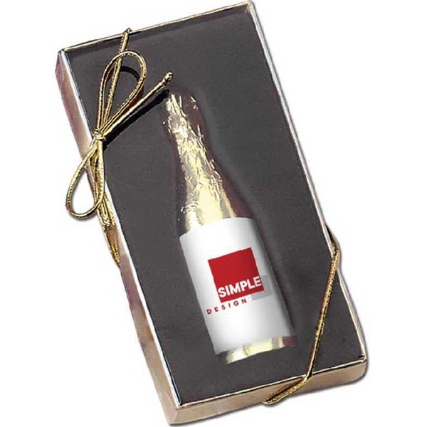 1 oz Chocolate Champagne Bottle in Gift Box;... from ASI 44900 NC Custom (CI/Lanco)
