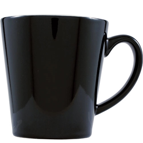 12 oz. tapered ceramic coffee mug with C handle and customization.... from ASI 44900 NC Custom (CI/Lanco) / Lanco
