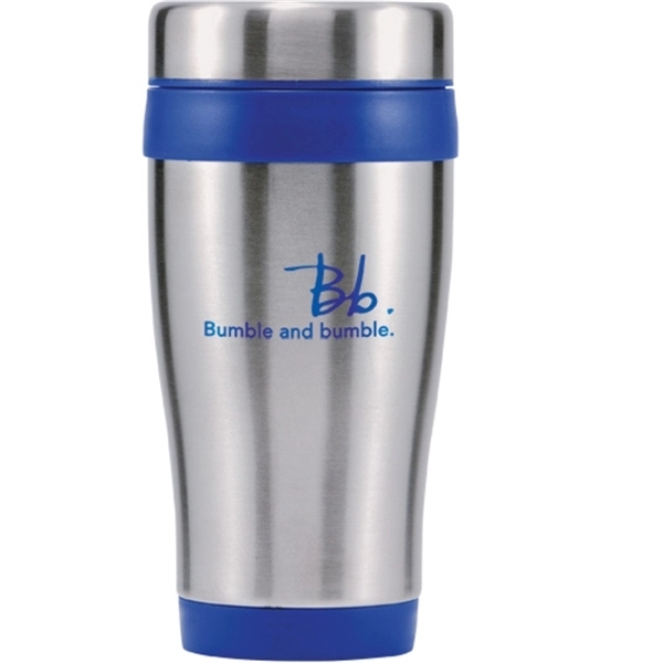 16 oz Insulated Stainless Steel Travel Tumbler with Lid... from ASI 44900 NC Custom (CI/Lanco) / Lanco