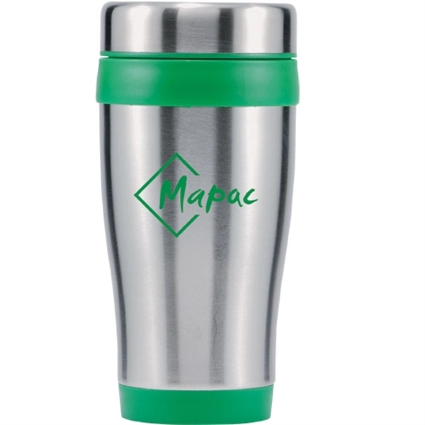 16 oz Insulated Stainless Steel Travel Tumbler with Lid... from ASI 44900 NC Custom (CI/Lanco) / Lanco