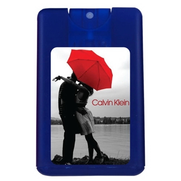 Credit card sized pocket anti-bacterial spray, 20ml.... from ASI 44900 NC Custom (CI/Lanco) / Lanco