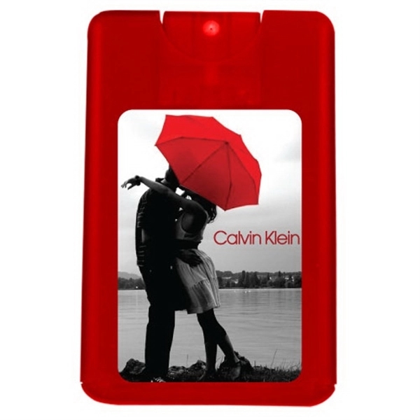 Credit card sized pocket anti-bacterial spray, 20ml.... from ASI 44900 NC Custom (CI/Lanco) / Lanco