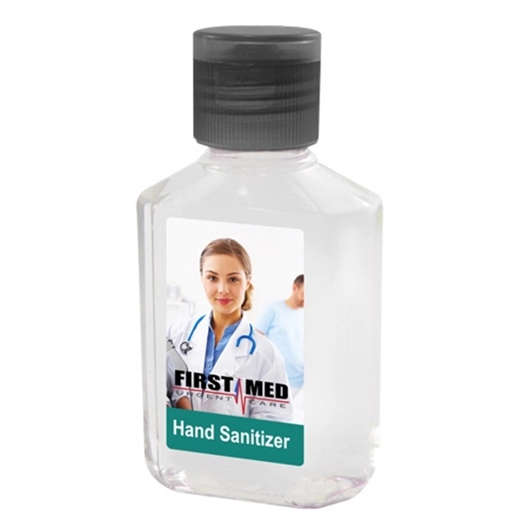 2 oz. bottle of hand sanitizer gel with a colored cap.... from ASI 44900 NC Custom (CI/Lanco) / Lanco