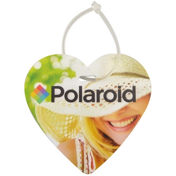 Heart shaped luggage tag... from ASI 44900 NC Custom (CI/Lanco) / Lanco